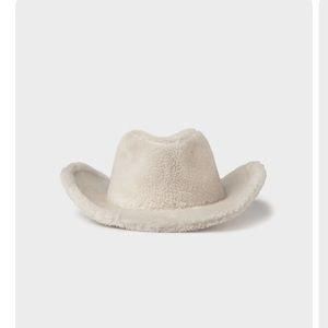 Sherpa cowboy hat